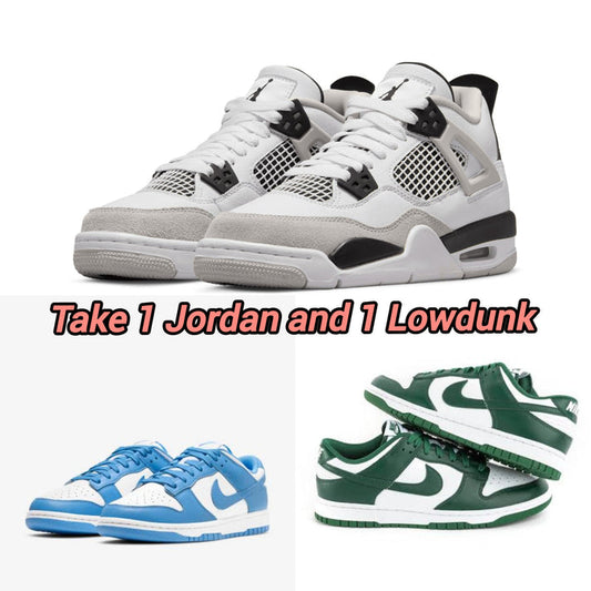 Jordan+ lowdunk blue/ green