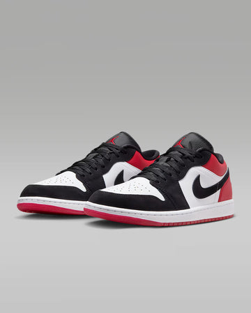 Jordan 1 low  black /red